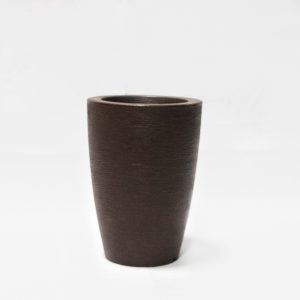 Mini Vaso Cerâmica Prata 3